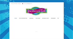 Desktop Screenshot of lincolnwoodfest.com